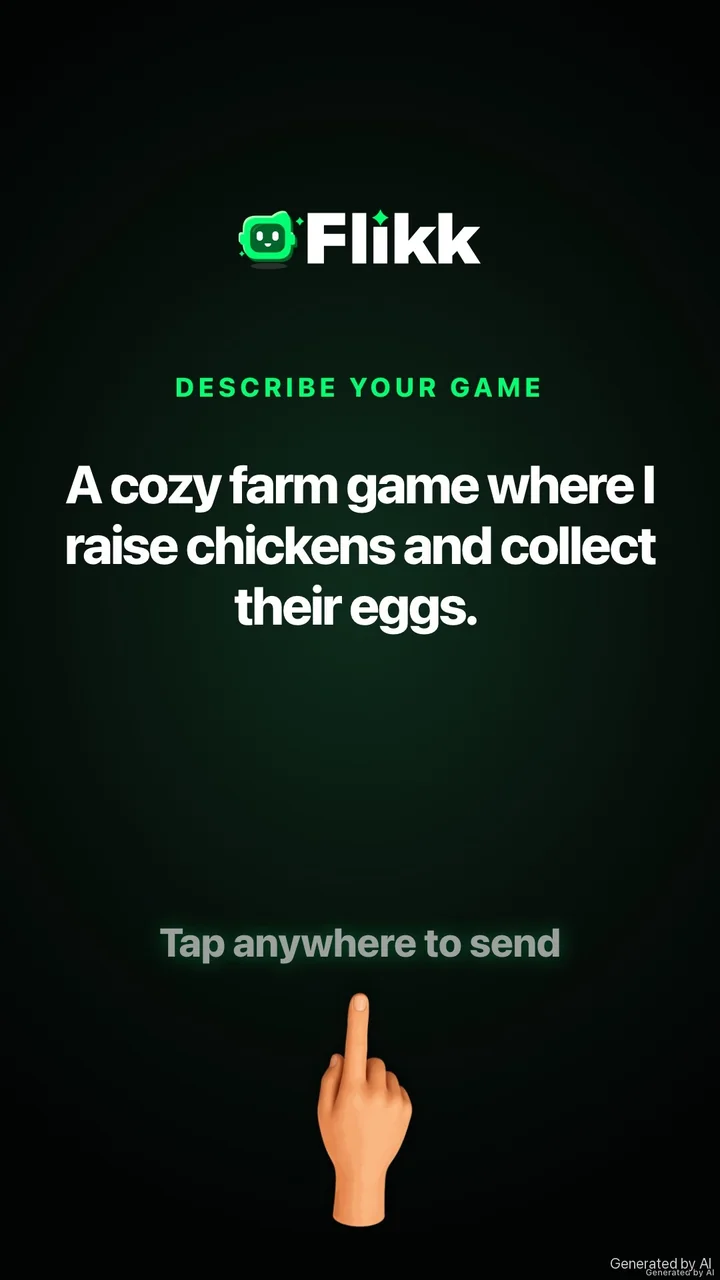 Illustration: describing the farm game in one sentence